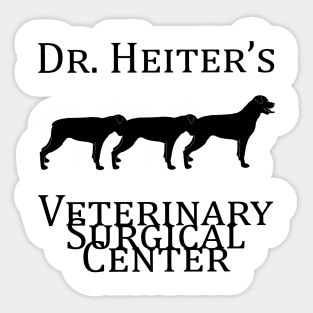 Dr. Heiter's Veterinary Surgical Center Sticker